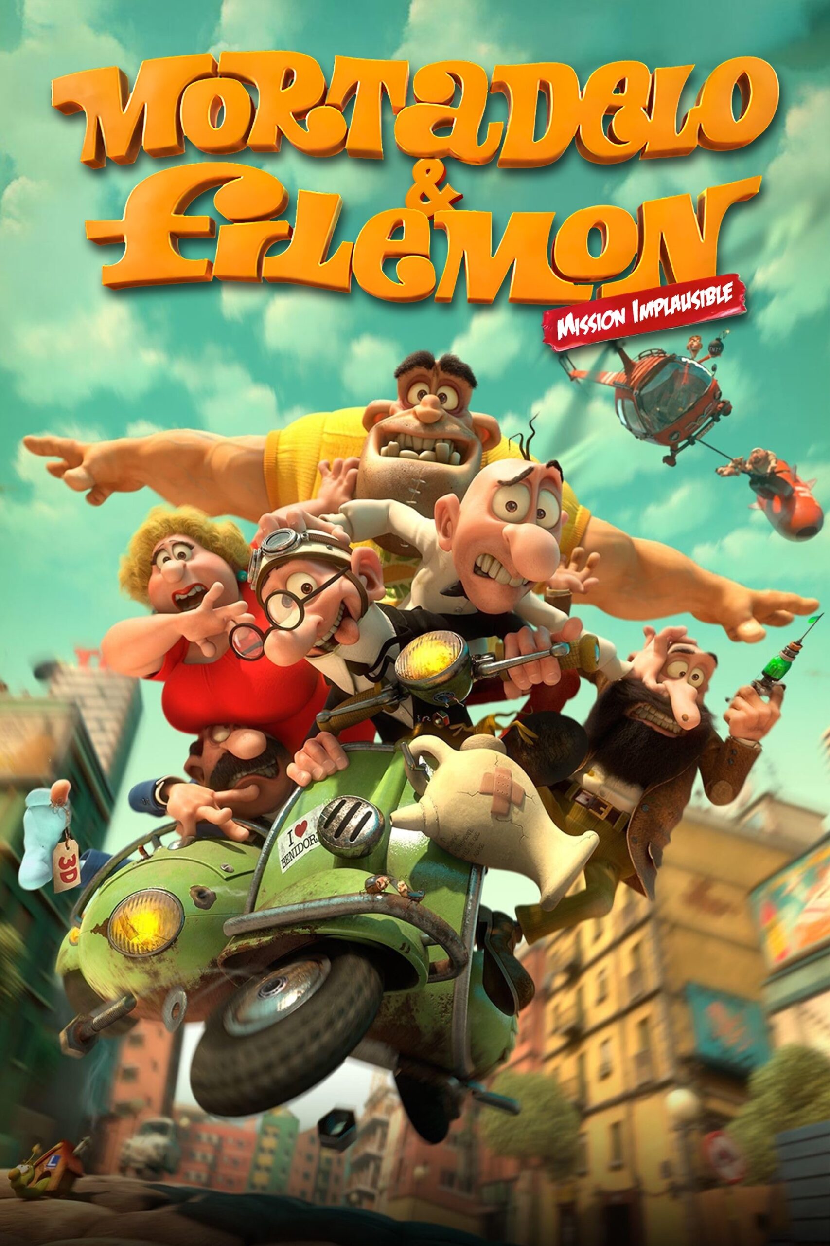 ดูหนัง Mortadelo & Filemon: Mission Implausible (2014) คู่หูสายลับสุดบ๊องส์