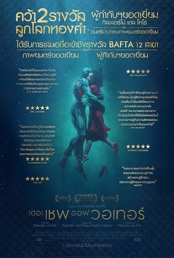 ดูหนัง The Shape of Water (2017) เดอะ เชพ ออฟ วอเทอร์