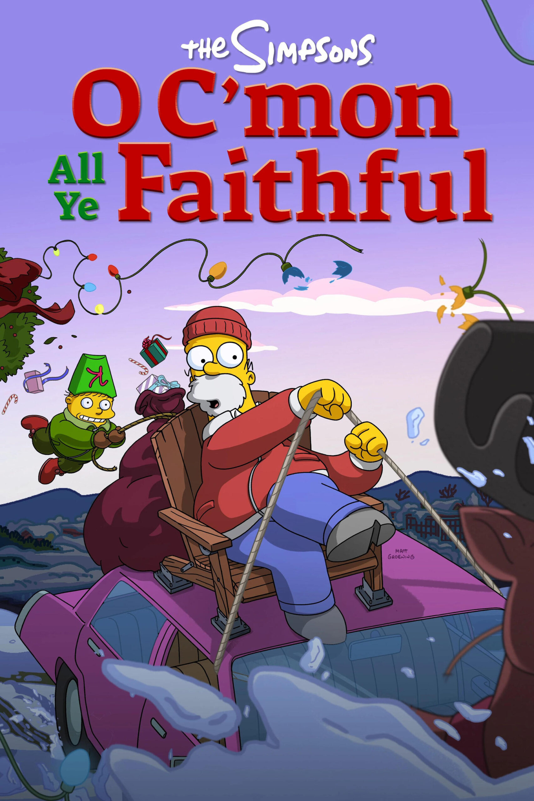 ดูหนัง The Simpsons: O C’mon All Ye Faithful (2024)