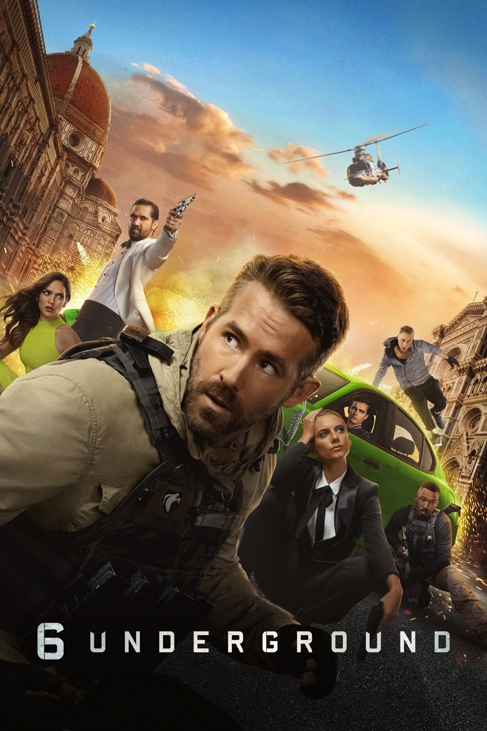 ดูหนัง 6 Underground (2019) หก ลับ ดับ โหด