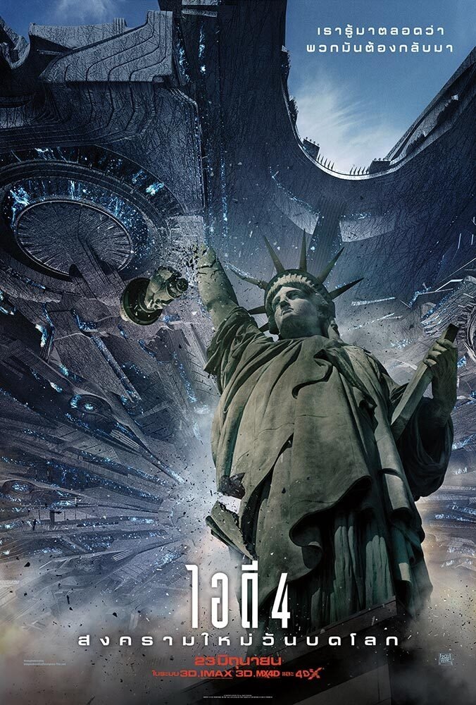 ดูหนัง Independence Day: Resurgence (2016) ไอดี 4 สงครามใหม่วันบดโลก