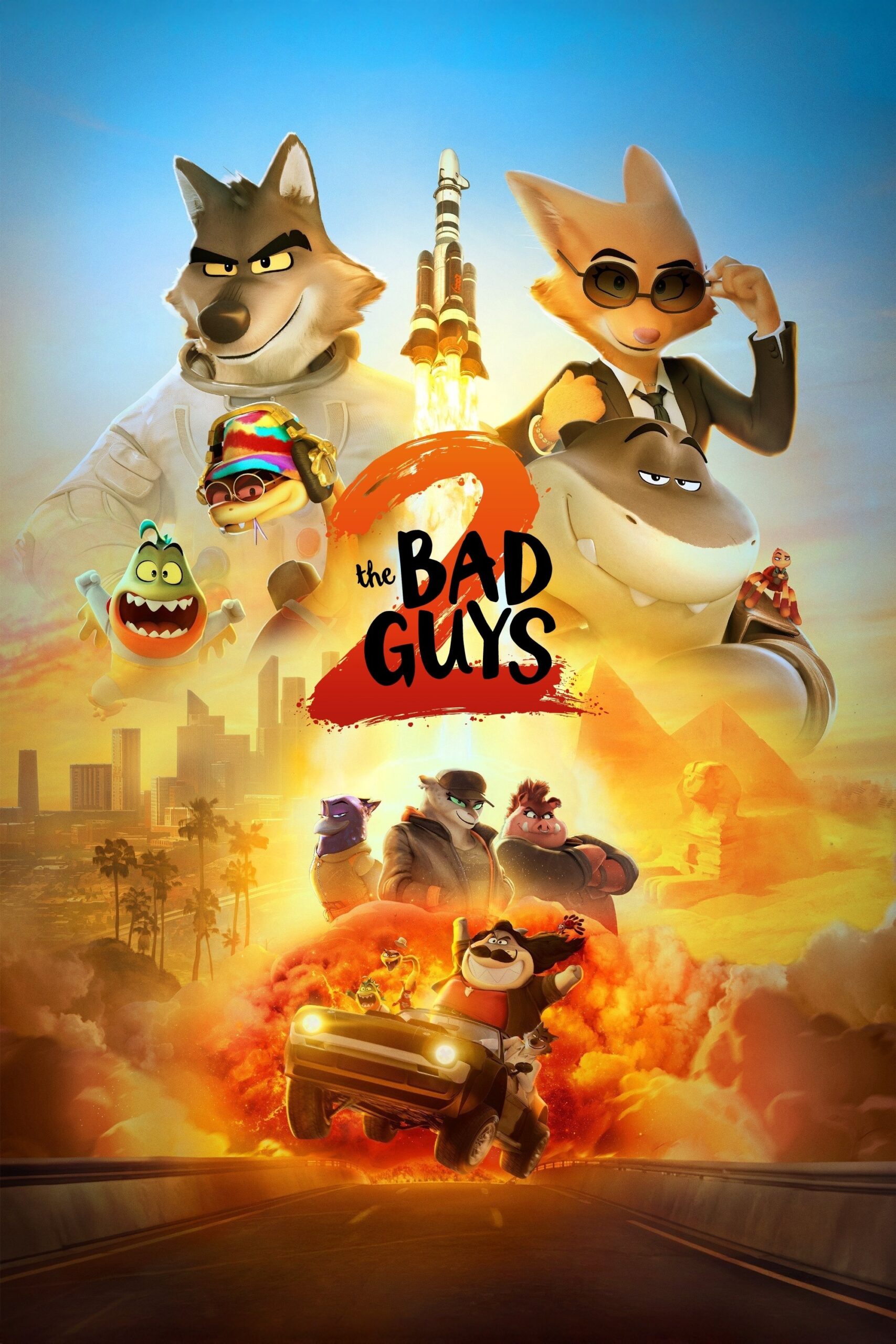 ดูหนัง The Bad Guys 2 (2025) วายร้ายพันธุ์ดี 2