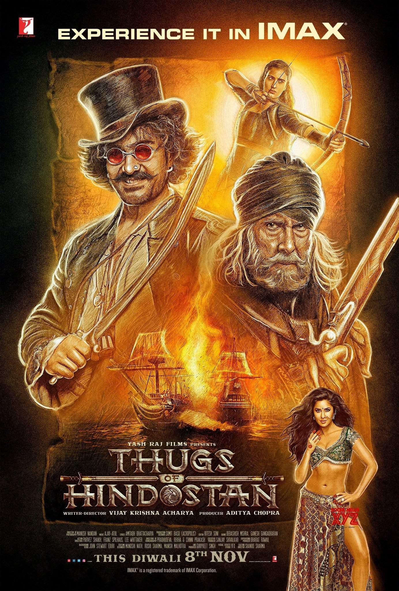 ดูหนัง Thugs of Hindostan (2018) ศึกอันธพาลเรือโหด